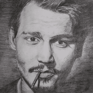 johnny-depp-pencil-drawing